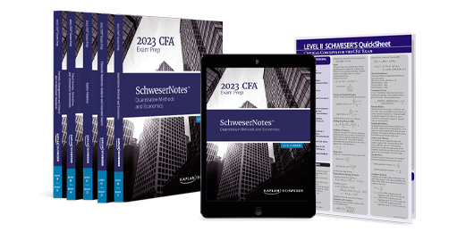 Level II CFA SchweserNotes™ & QuickSheet