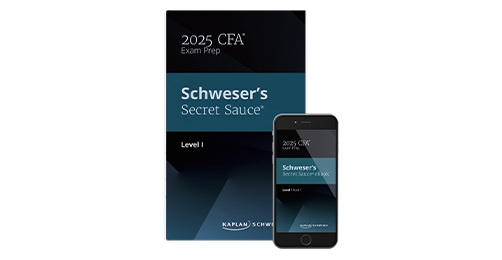 Schweser Level I CFA® Secret Sauce® (Printed and eBook) addon