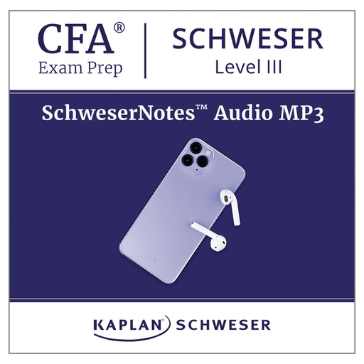 Level III SchweserNotes™ Audio MP3 (Download)